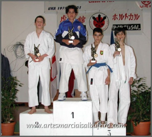 Pedro Braz do Clube de Artes Marciais de Albufeira