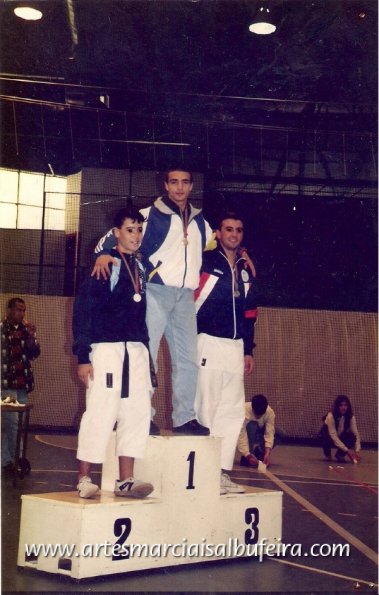 1 Lugar Campeao Nacional de Kata Mestre Luis Miguel 1994-1995