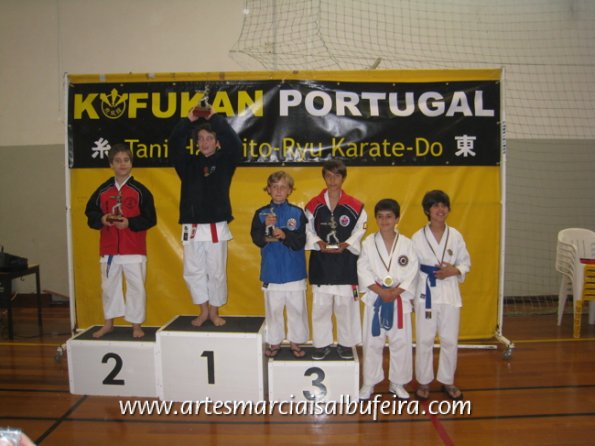 Tiago Malveiro com a medalha 5 lugar 6 taca de portugal kofukan 2009
