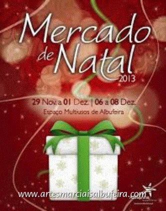 mercado de natal em albufeira